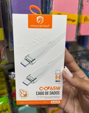 Cabo H'Maston USB-C para USB-C 65W