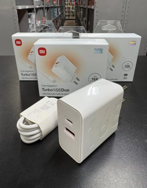 Carregador Xiaomi Tipo C 168 Duo 2 USB